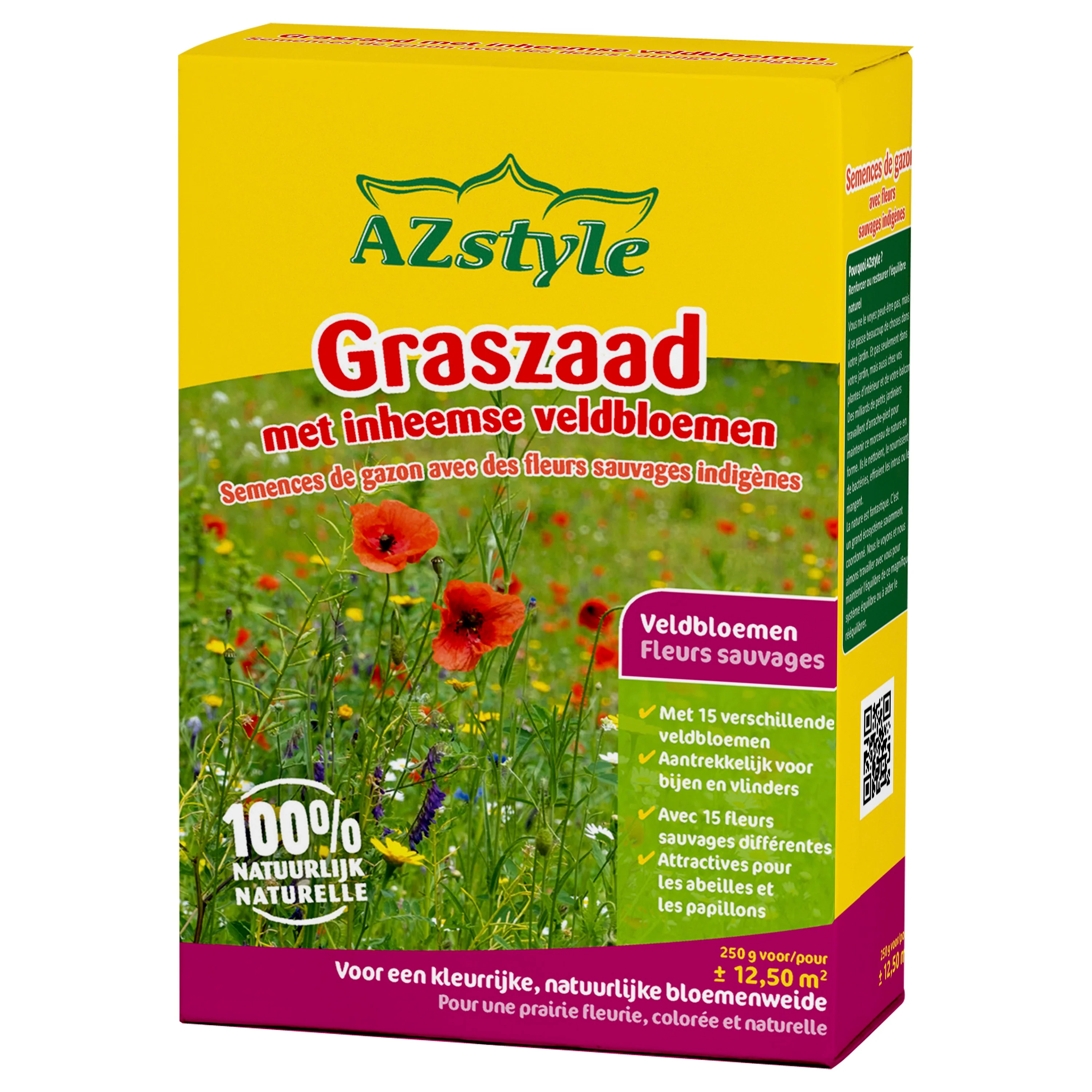 Graszaad met inheemse veldbloemen - Image 3